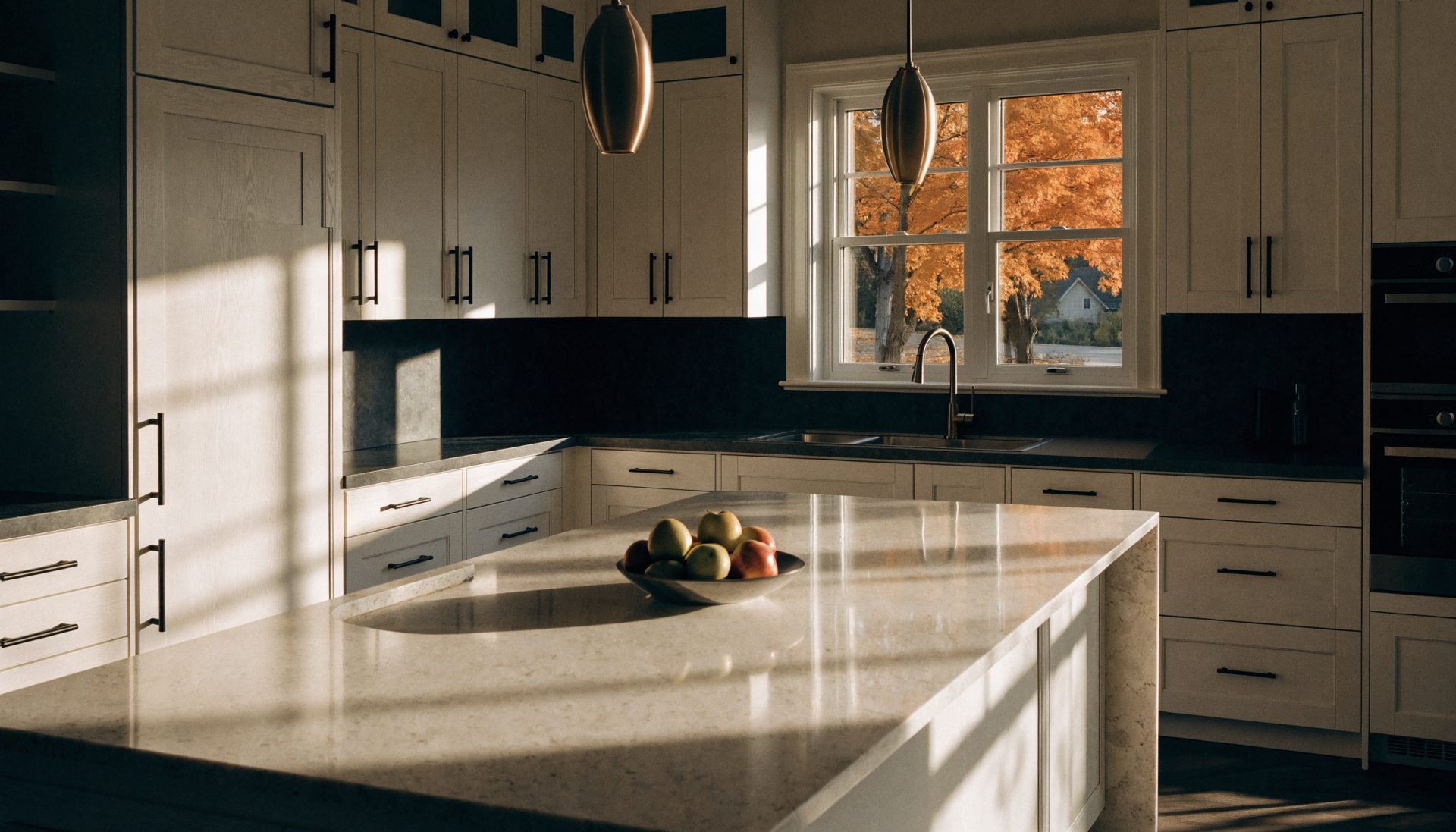 A renovated country kitchen
